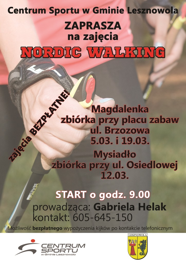 nordic walking 2016 marzec